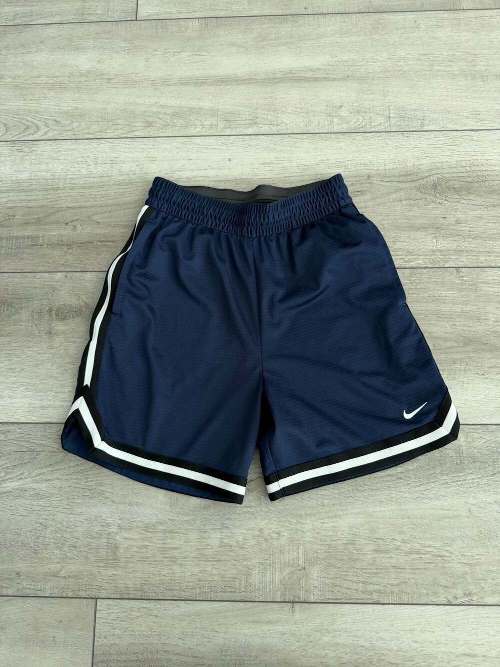 Nike Dri-FIT Dna Basketball Shorts Midnight Navy White Size S